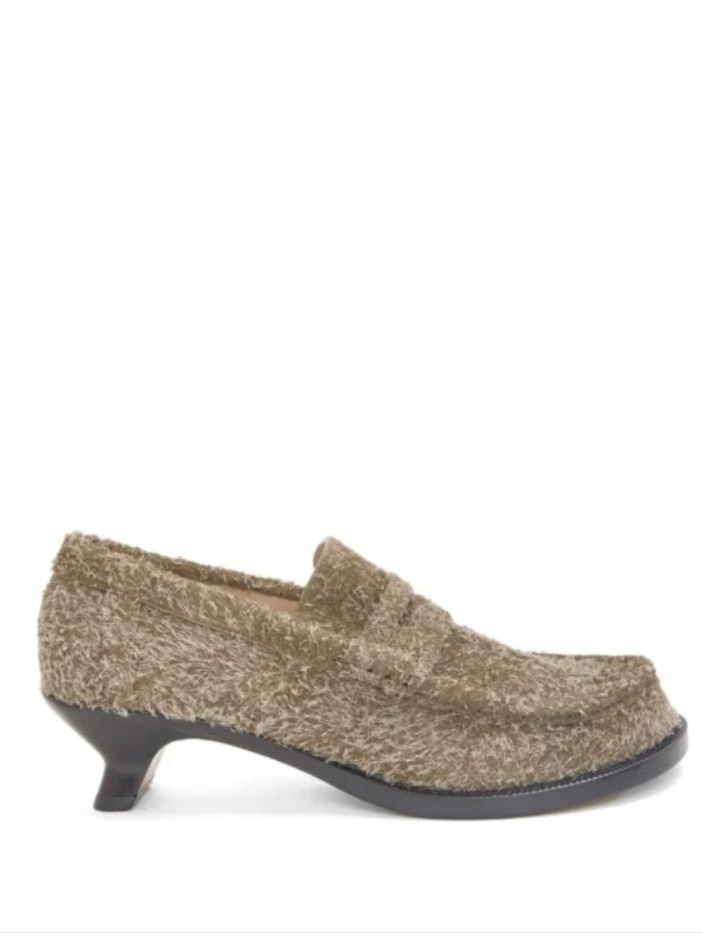 LOEWE Campo loafers are crafted from brushed suede with a distinct textured